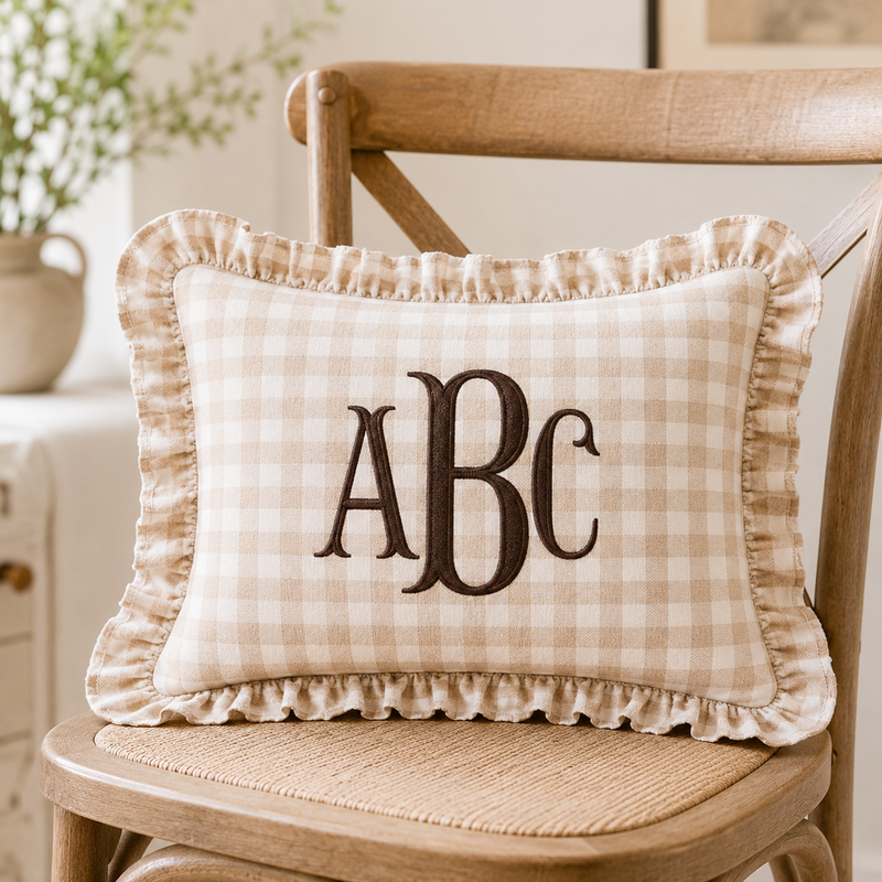 Embroidered Pillows