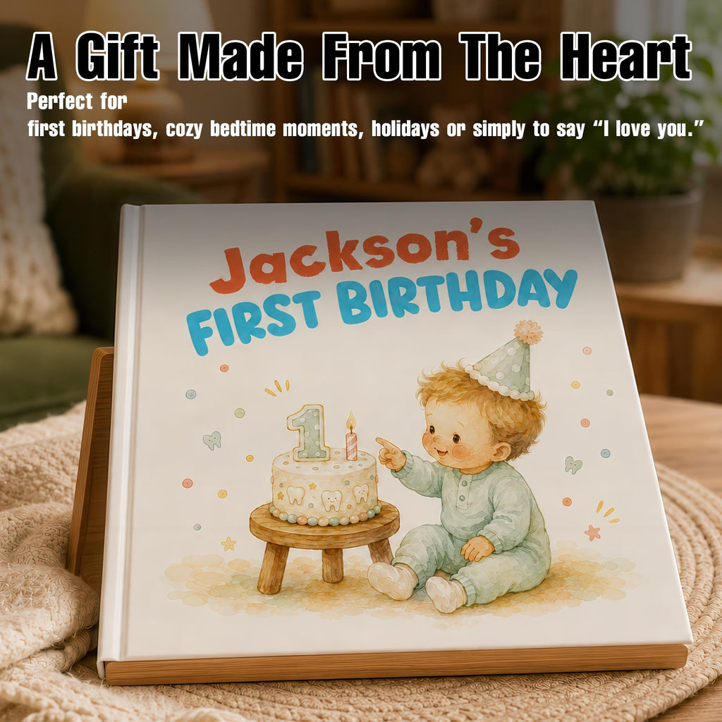 Personalized First Birthday Story Book