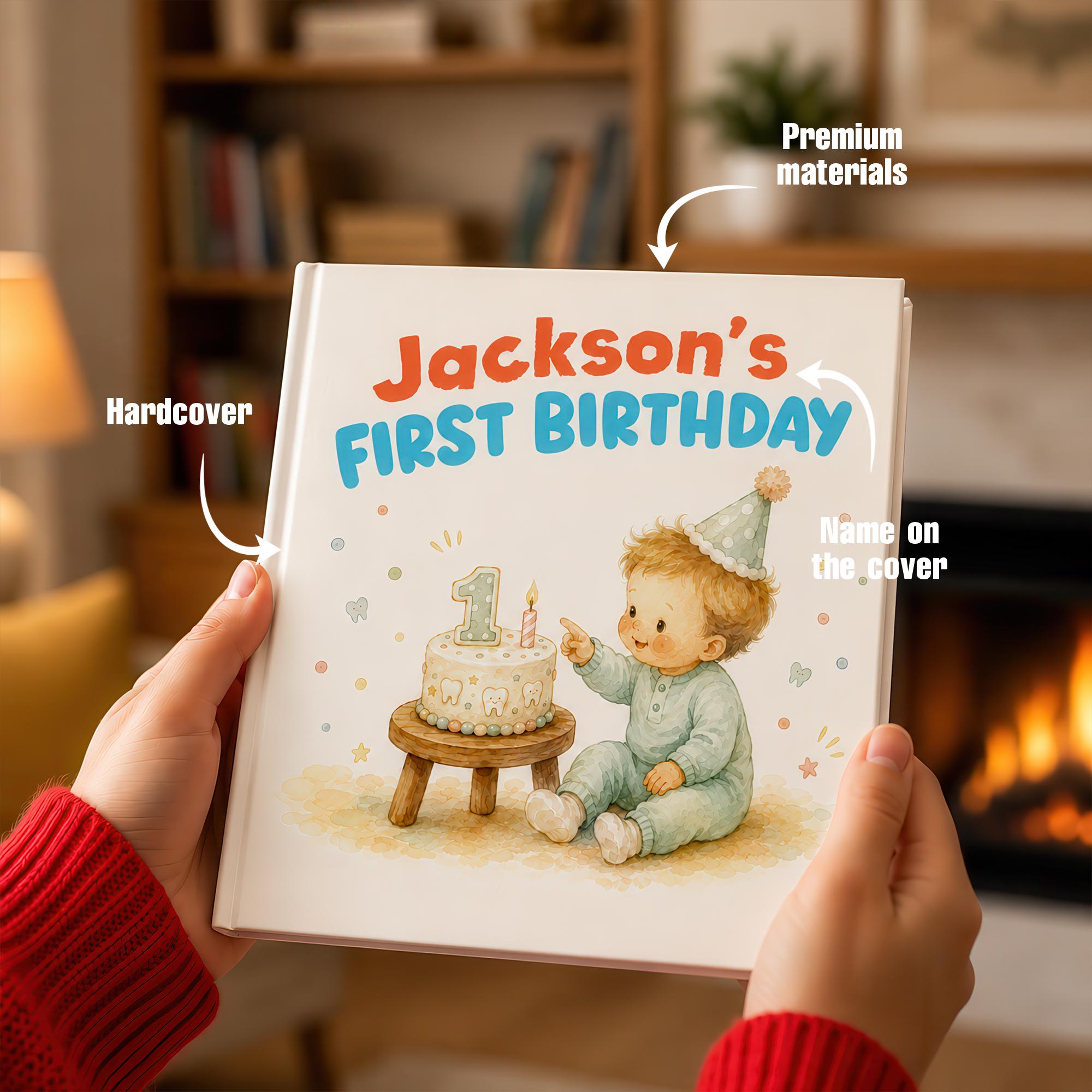 Personalized First Birthday Story Book