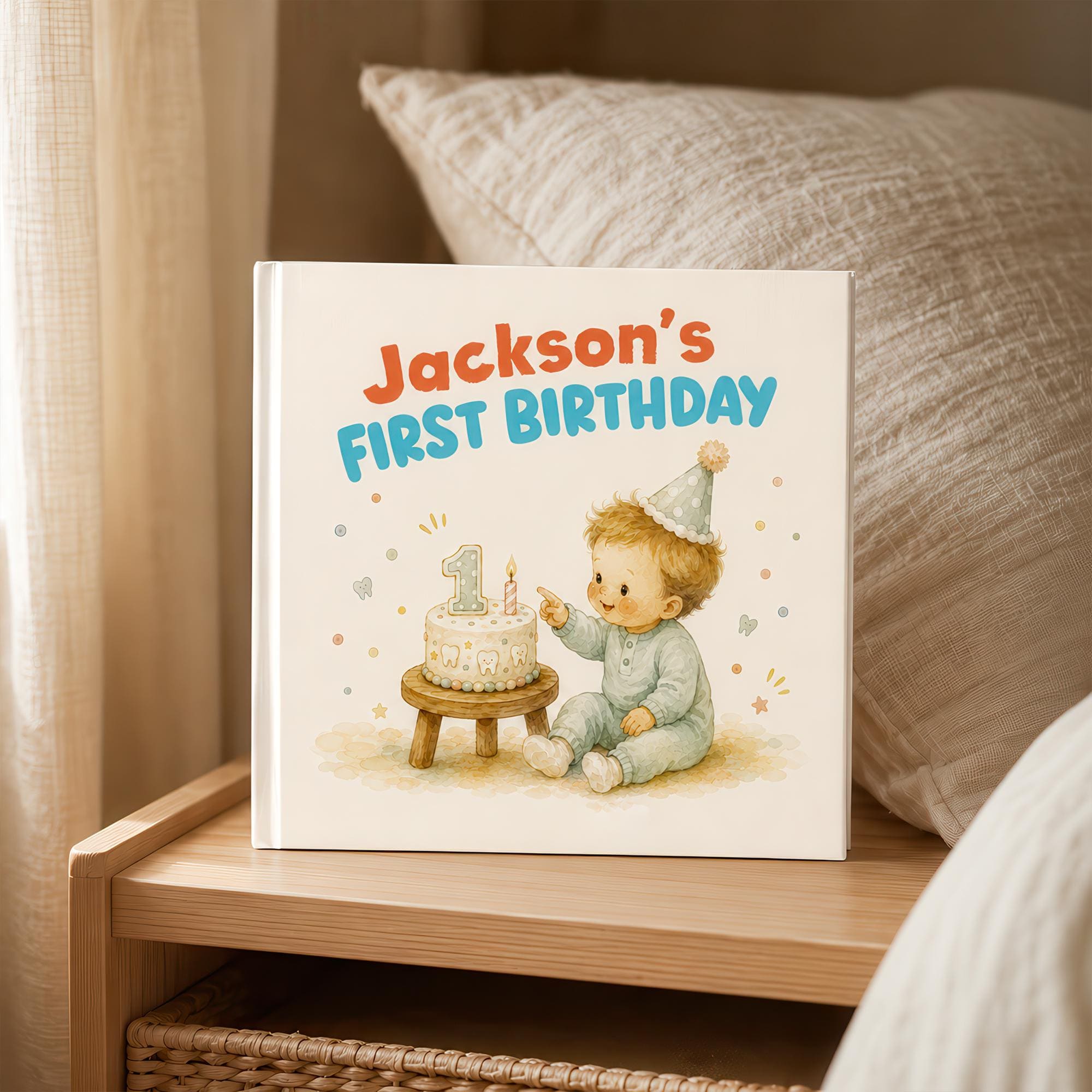 Personalized First Birthday Story Book