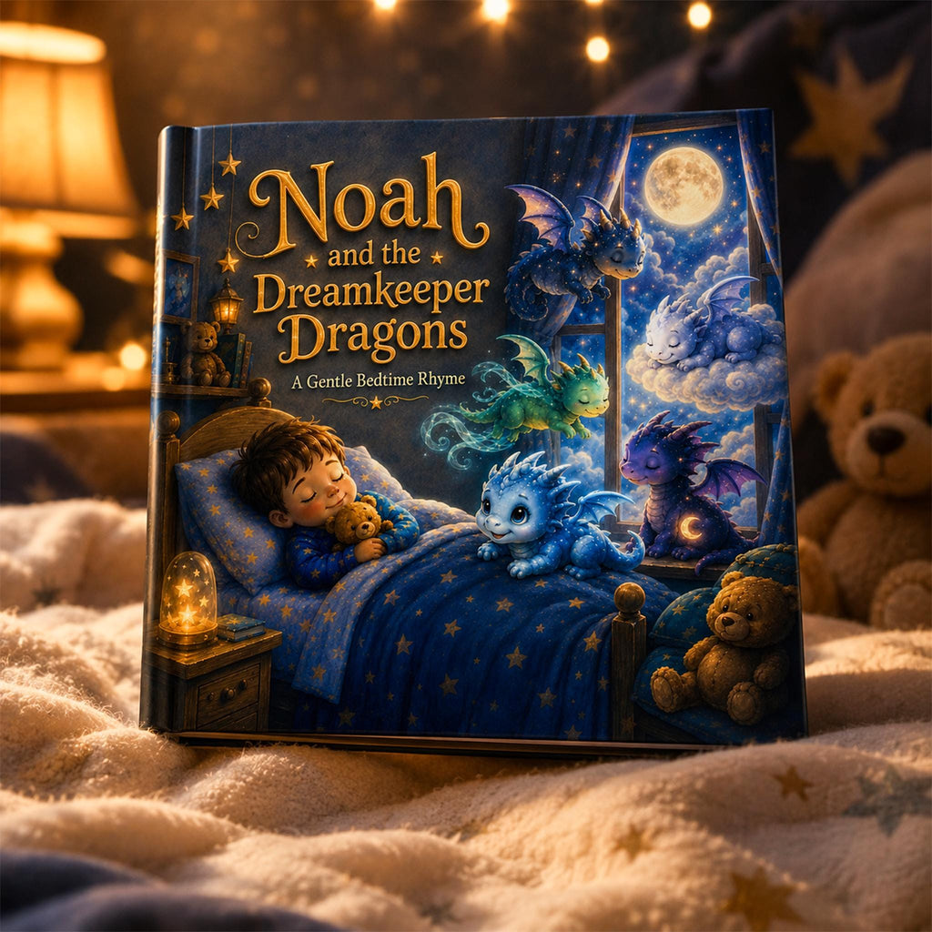 Personalized Dragon Bedtime Story Book