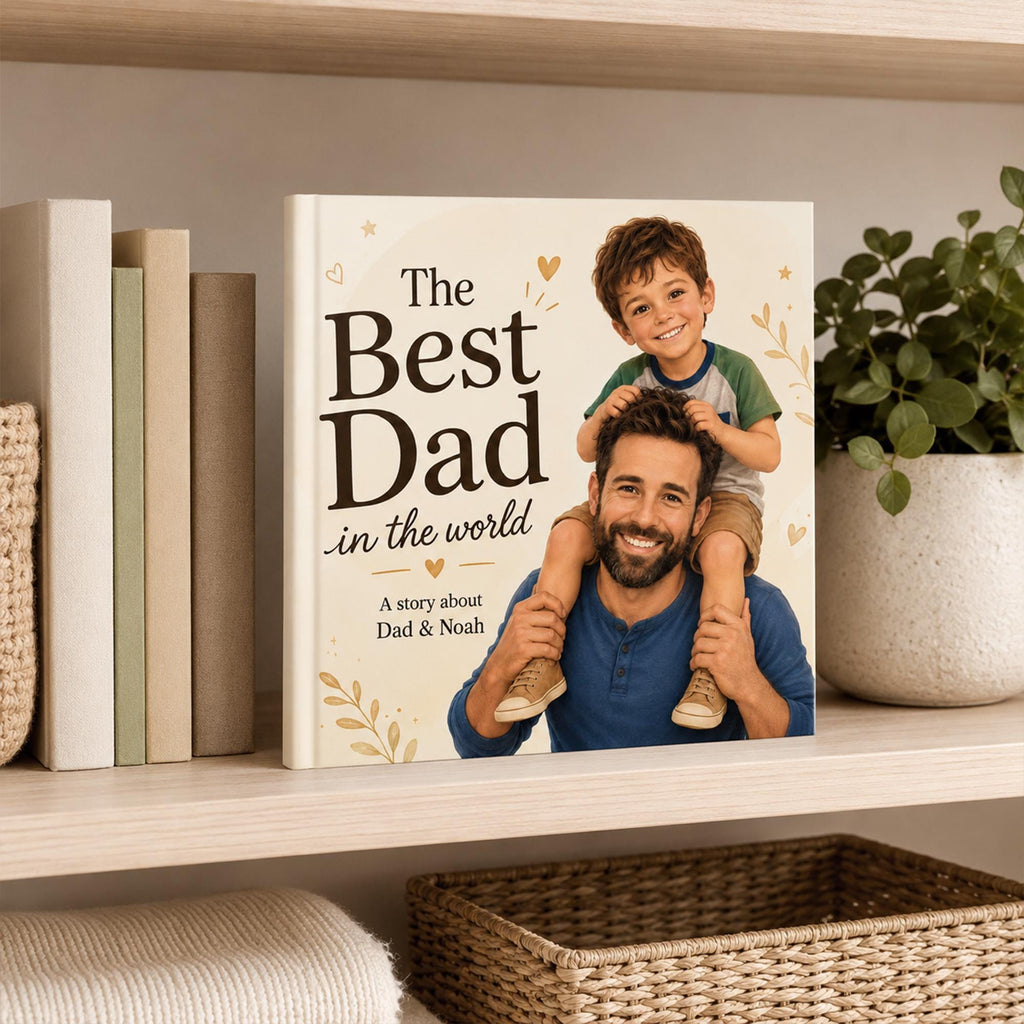 Personalized Dad and Child Story Book