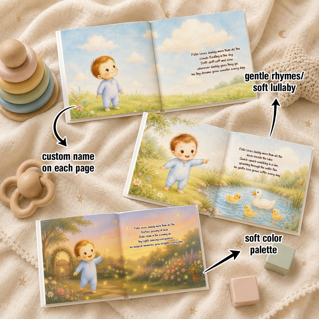 Personalized Daddy Storybook From Son