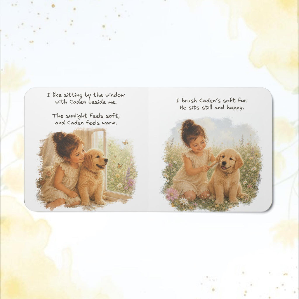 Personalized Childrens Book With Dog - Custom Childrens Book, Personalized Storybooks With Pets, Personalized Kid Book With Pets