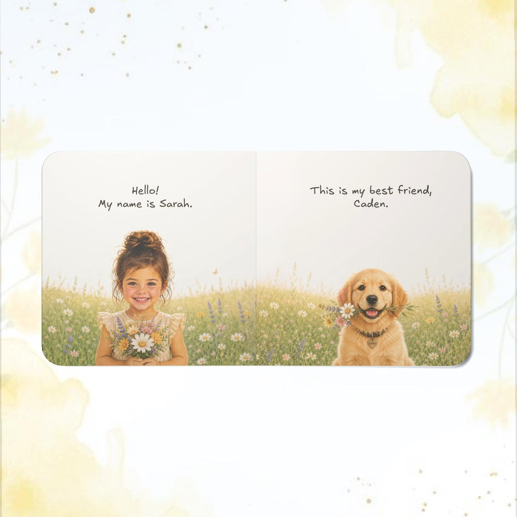 Personalized Childrens Book With Dog - Custom Childrens Book, Personalized Storybooks With Pets, Personalized Kid Book With Pets