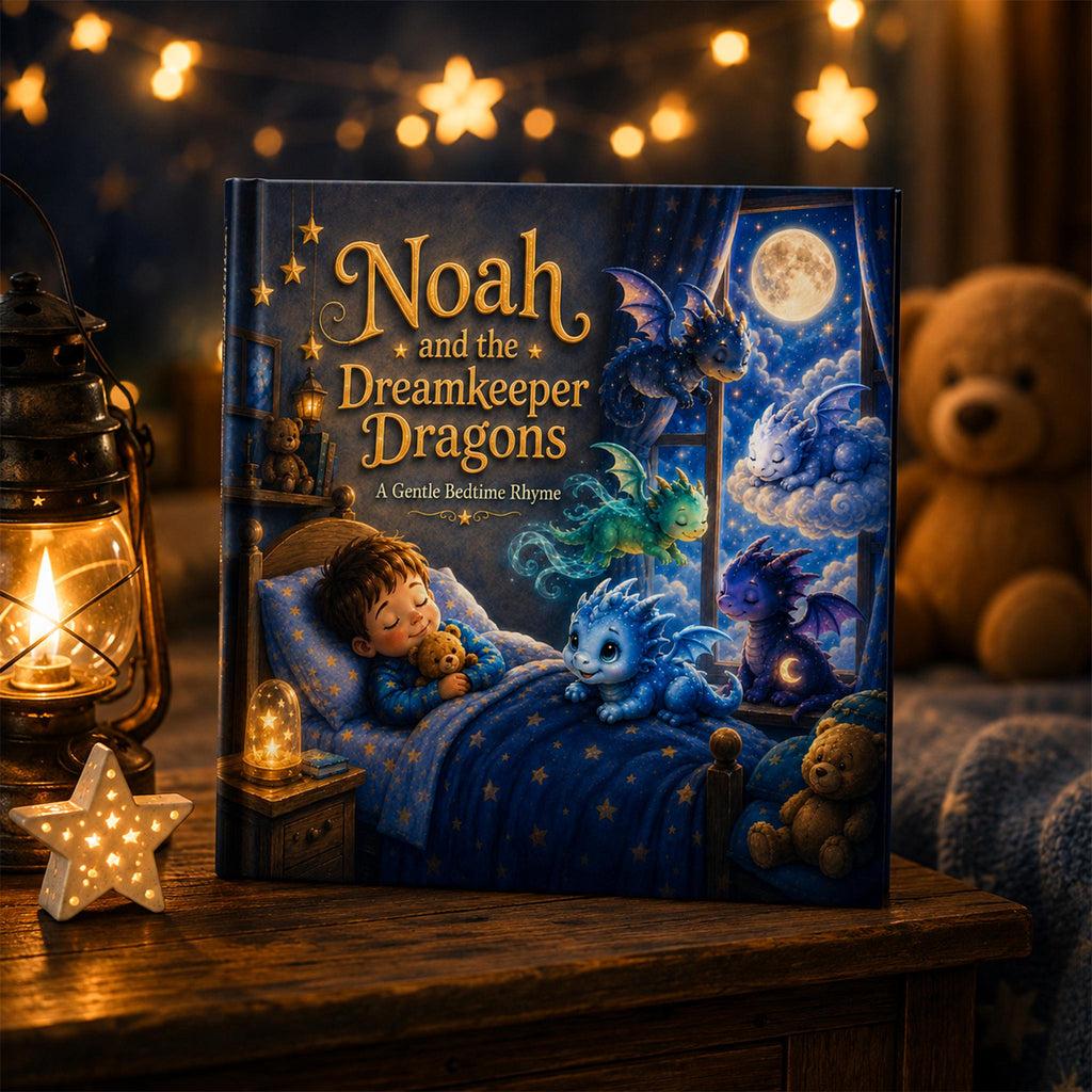 Personalized Dragon Bedtime Story Book