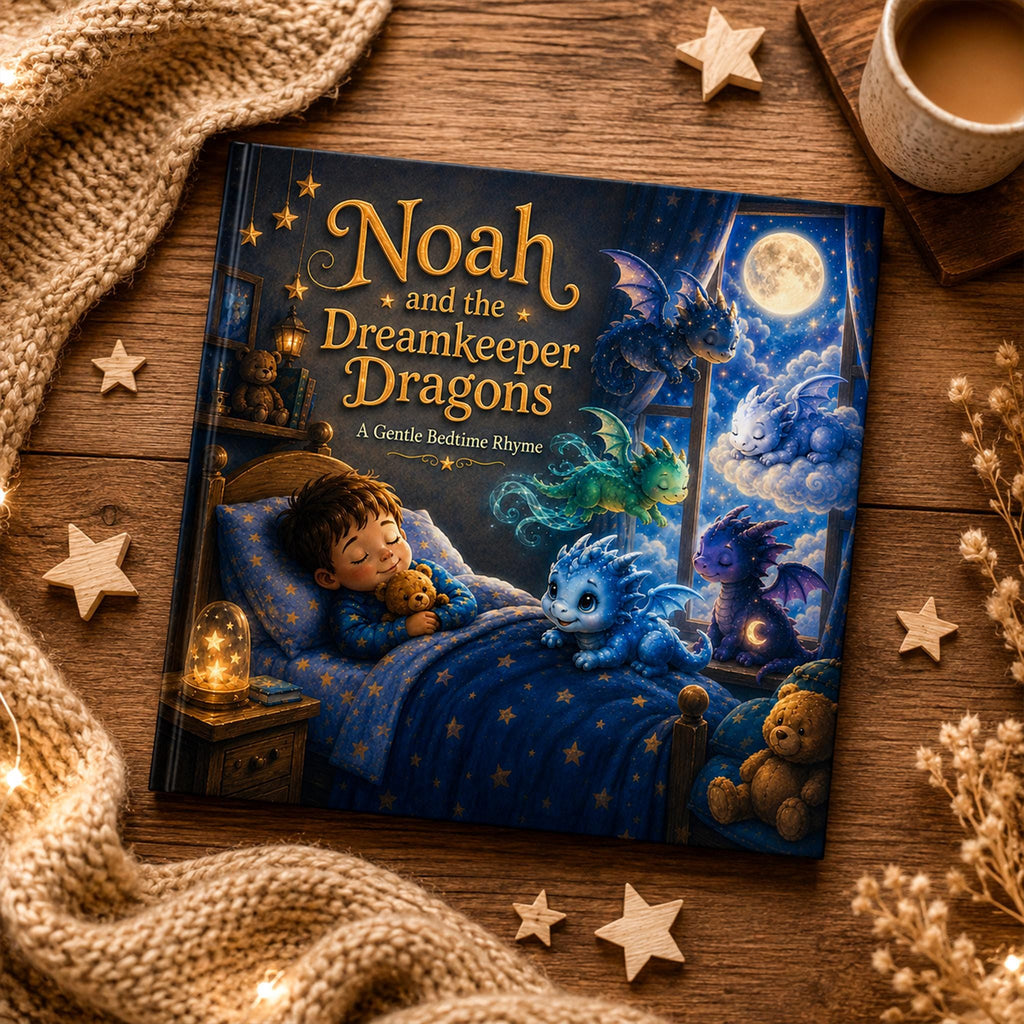 Personalized Dragon Bedtime Story Book