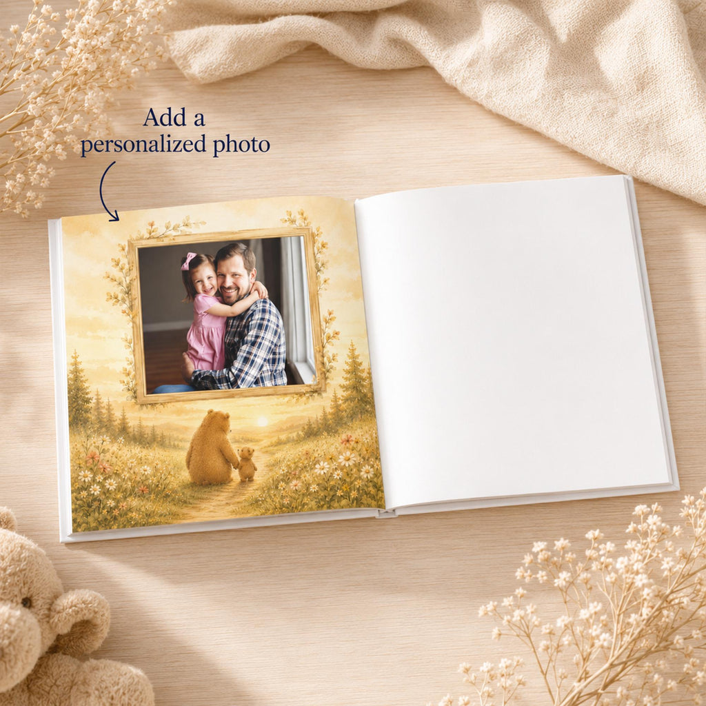 Personalized First Father's Day Book for Dad and Baby