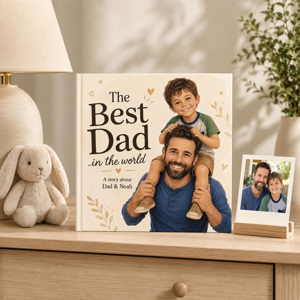 Personalized Dad and Child Story Book