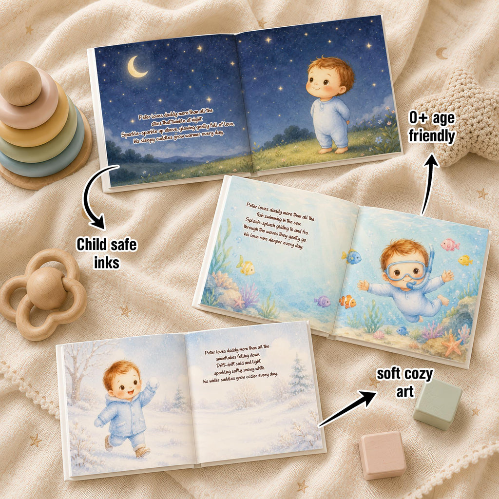 Personalized Daddy Storybook From Son