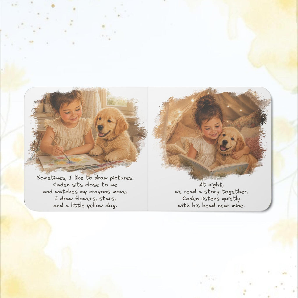 Personalized Childrens Book With Dog - Custom Childrens Book, Personalized Storybooks With Pets, Personalized Kid Book With Pets