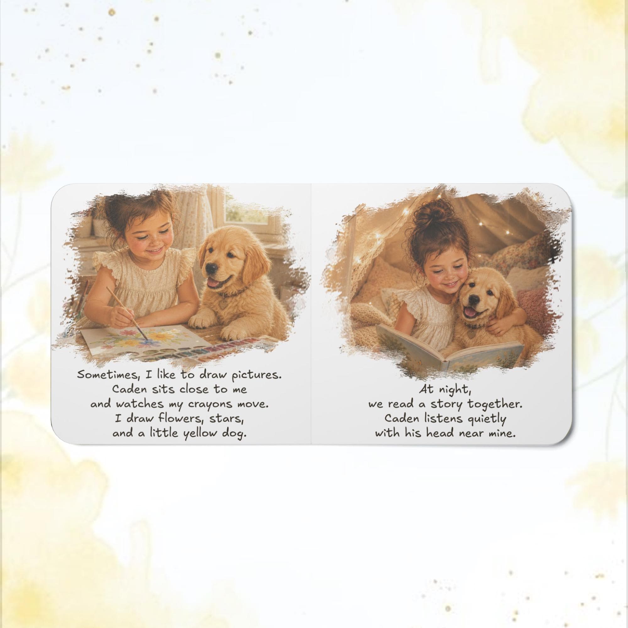 Personalized Childrens Book With Dog - Custom Childrens Book, Personalized Storybooks With Pets, Personalized Kid Book With Pets