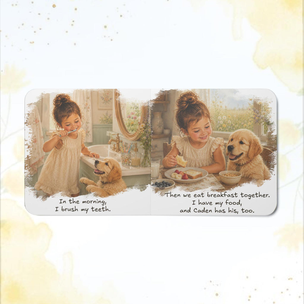 Personalized Childrens Book With Dog - Custom Childrens Book, Personalized Storybooks With Pets, Personalized Kid Book With Pets