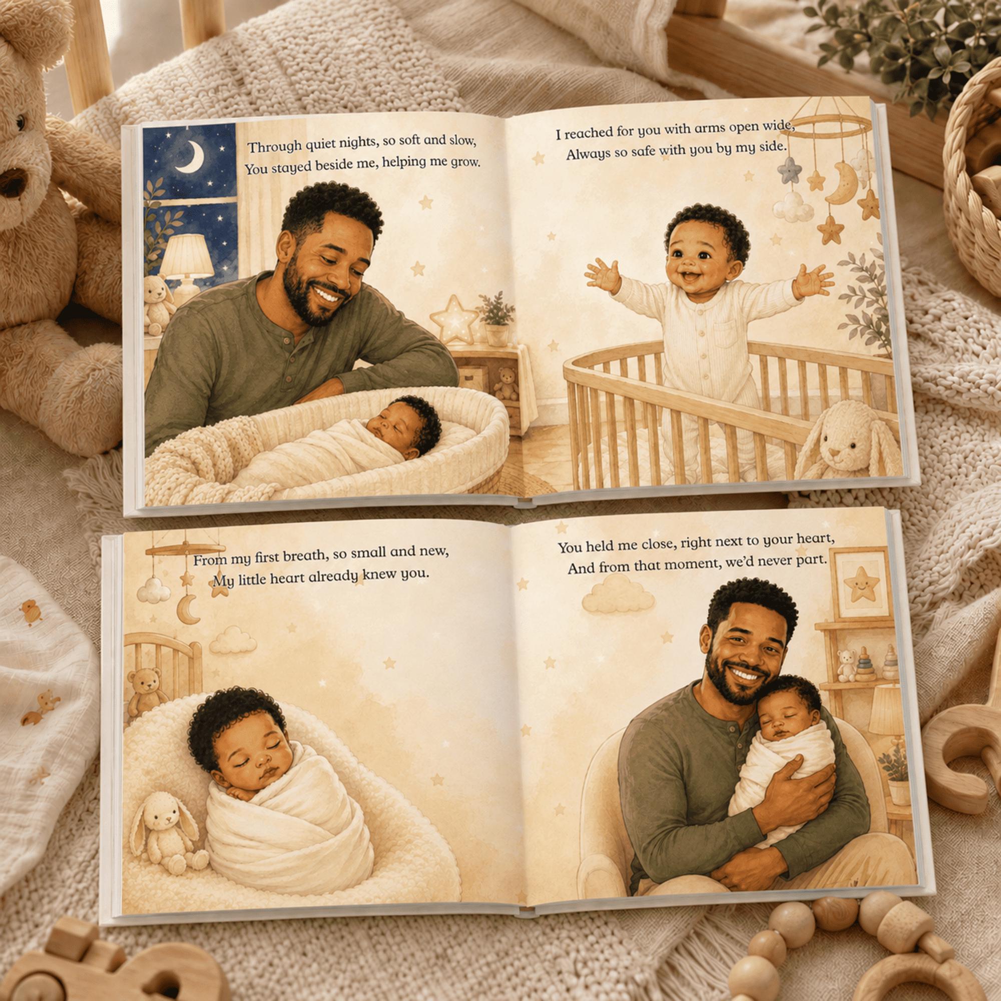 Personalized Dad and Child Storybook