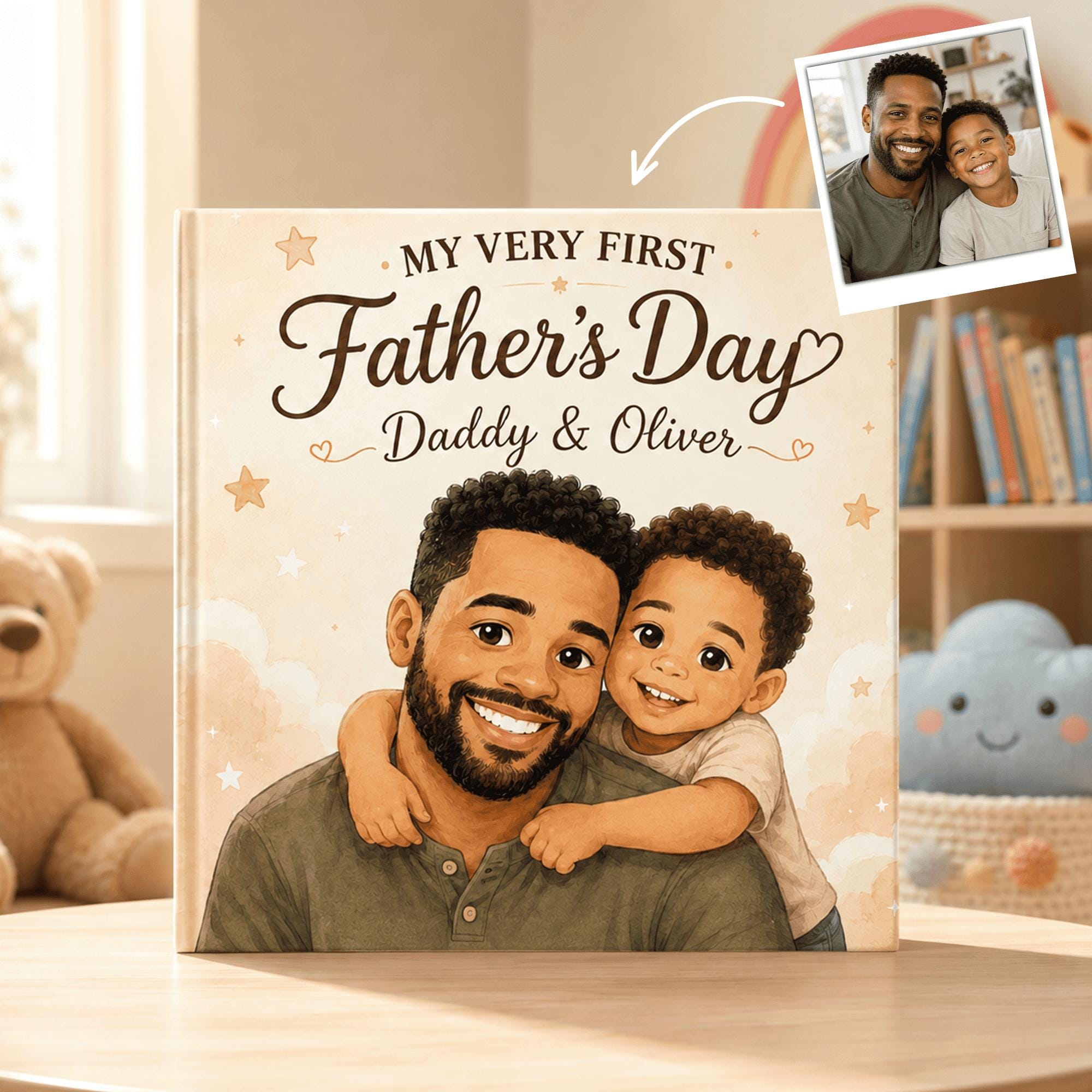 Personalized Dad and Child Storybook