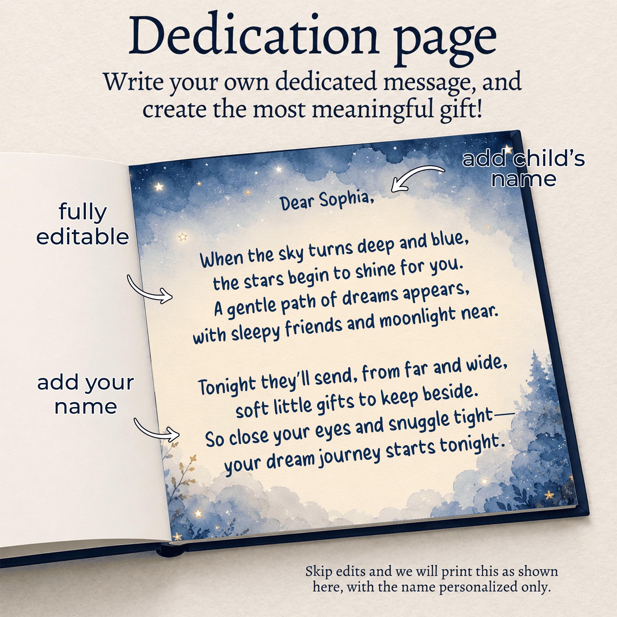 Personalized Baby Bedtime Story Book
