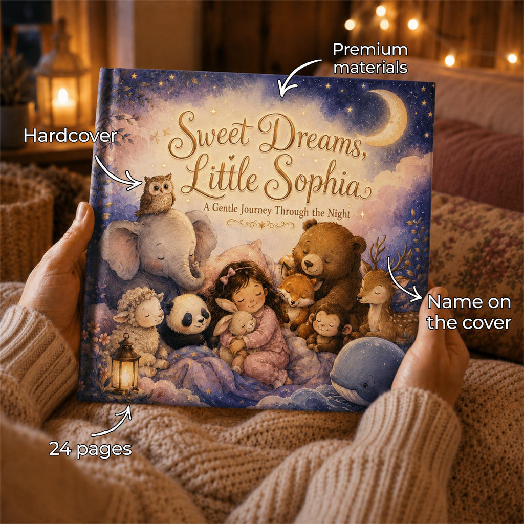 Personalized Baby Bedtime Story Book