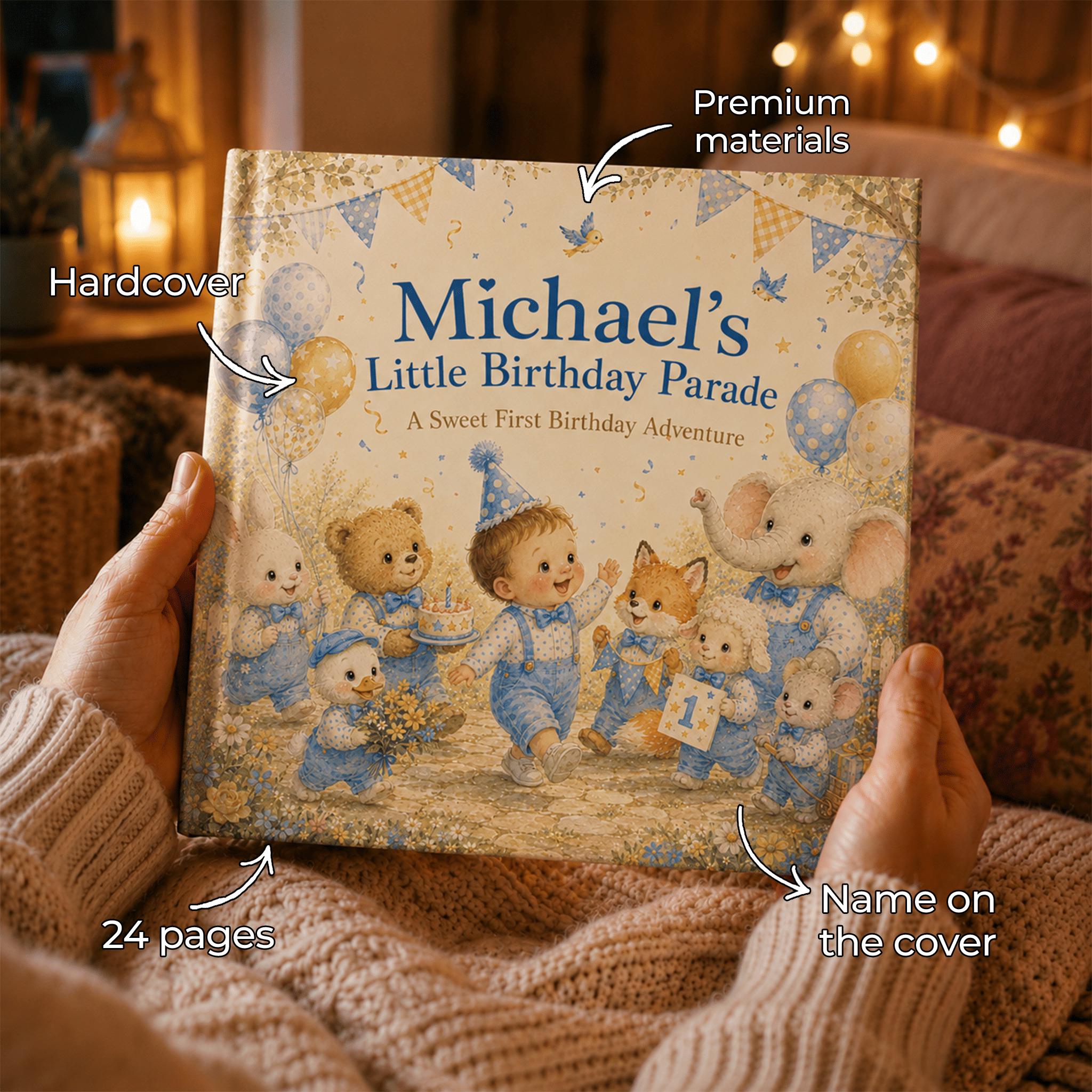 Personalized First Birthday Story Book