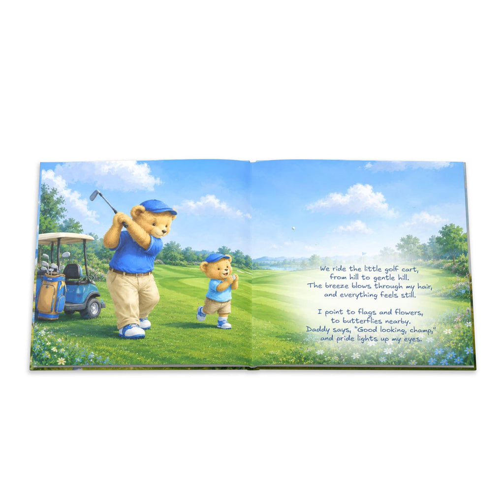 Personalized Golf Dad Book From Kids