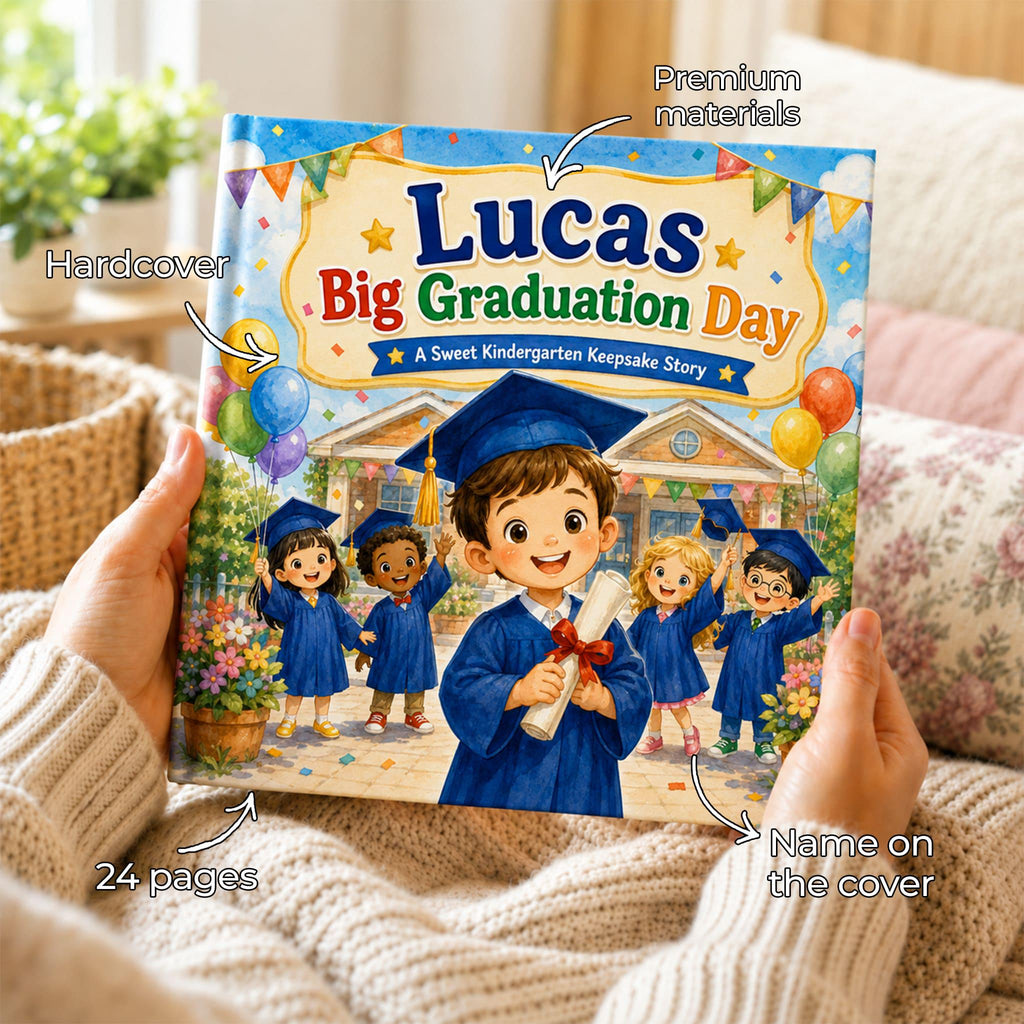 Personalized Kindergarten Graduation Book