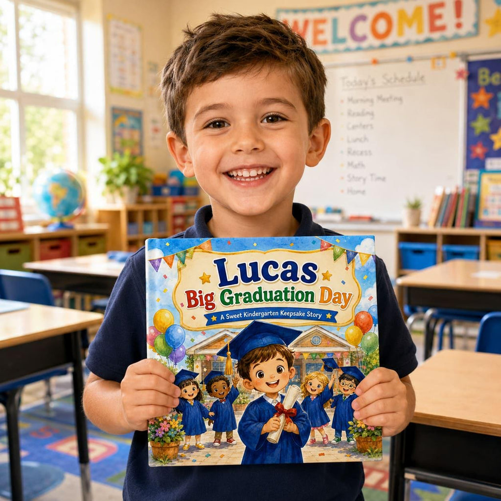 Personalized Kindergarten Graduation Book