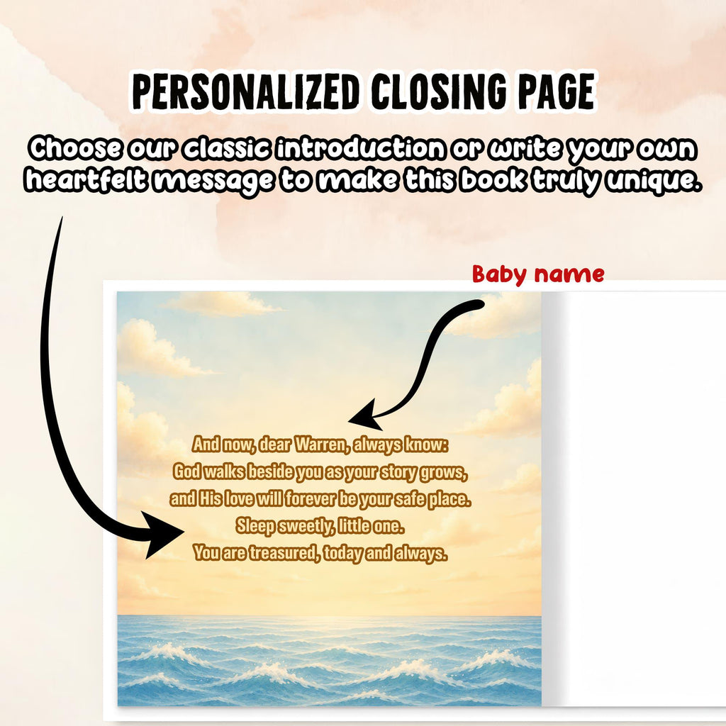 Personalized First Bible Stories Book for Kids