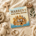 Personalized First Bible Stories Book for Kids
