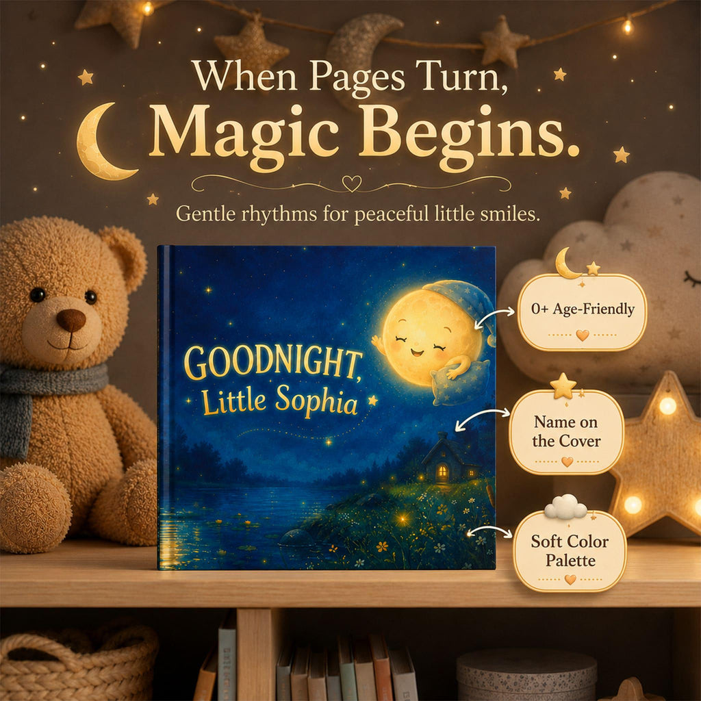 Personalized Baby Bedtime Story Book