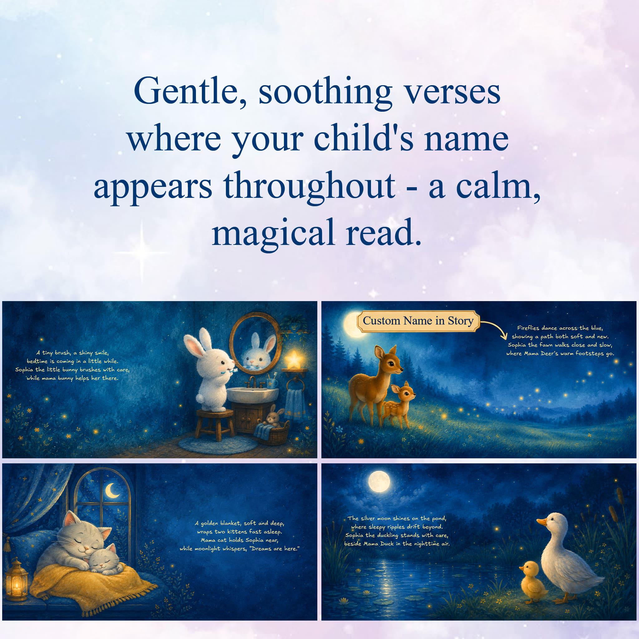 Personalized Baby Bedtime Story Book