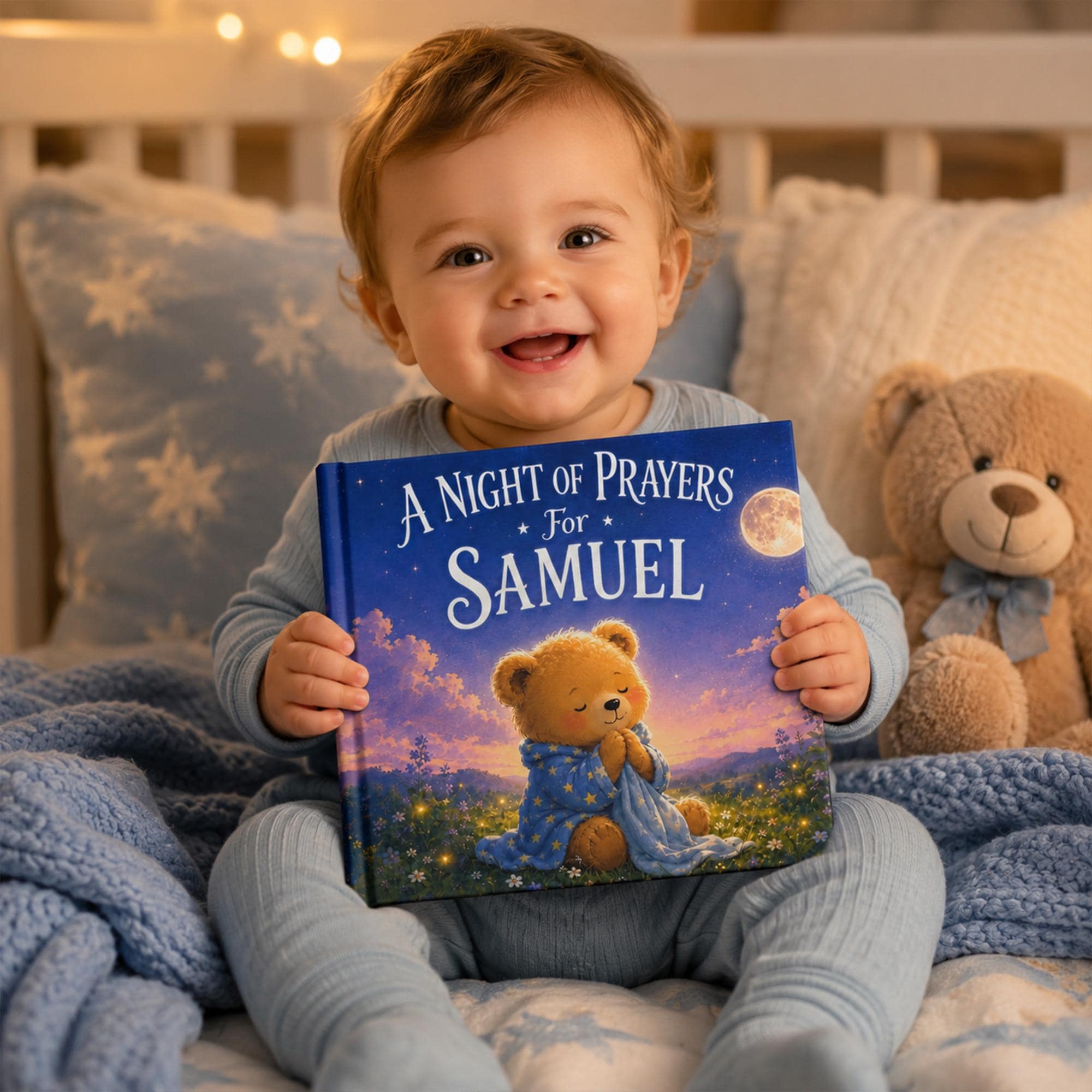 Personalized Bedtime Prayer Book for Kids