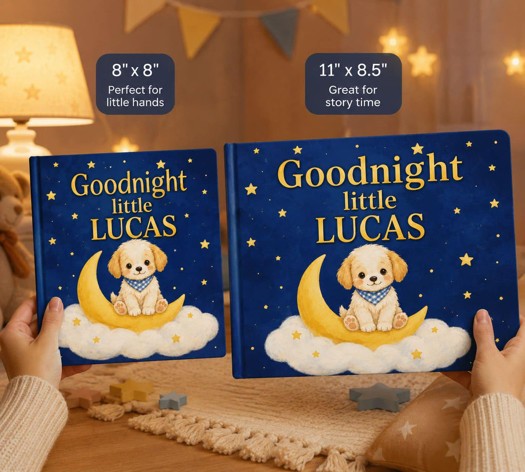 Personalized Baby Bedtime Storybook With Custom Name