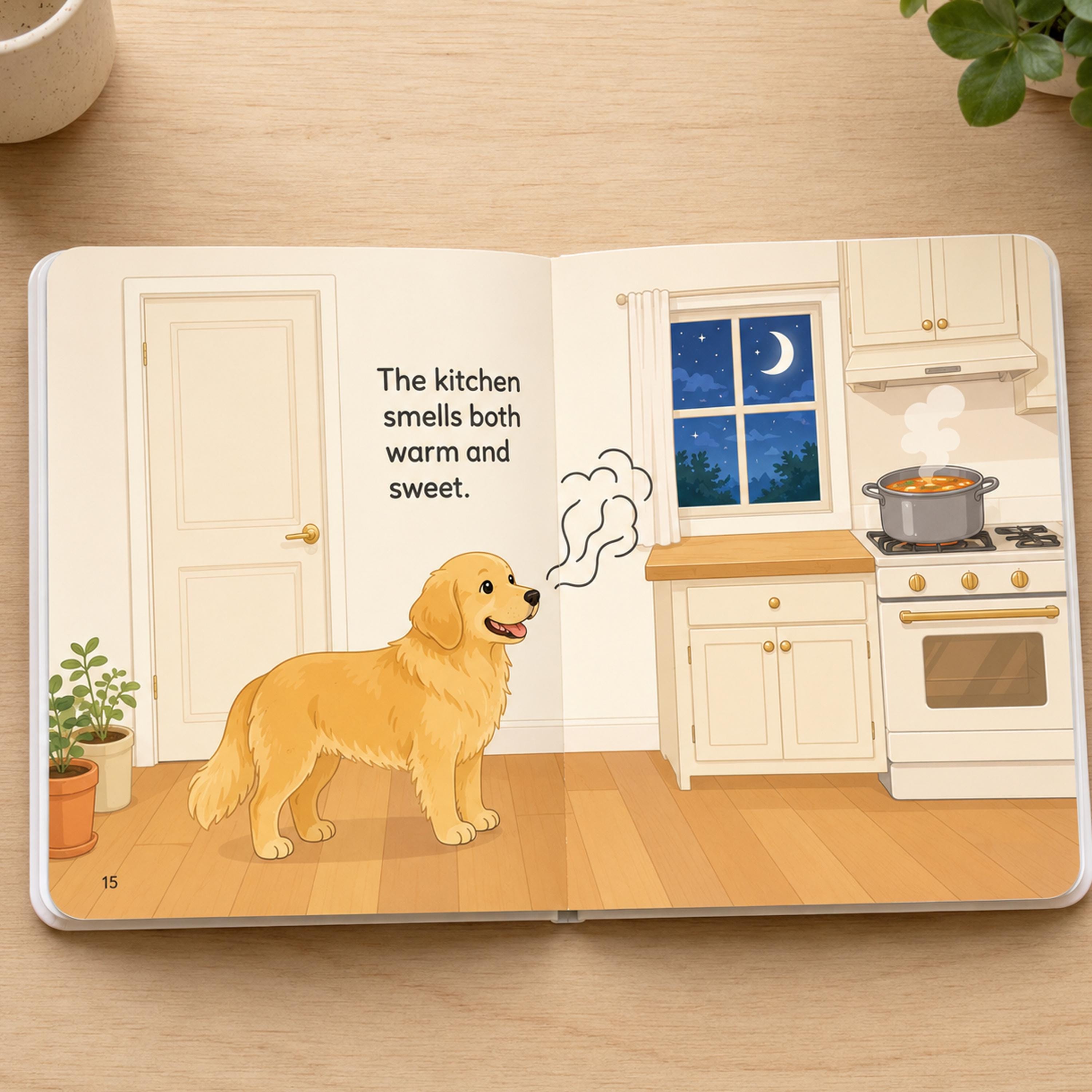 Personalized Kids Story Book with Pet Photo and Name, Custom Dog and Cat Picture Photo Book, Personalized Pet Gift for Kids