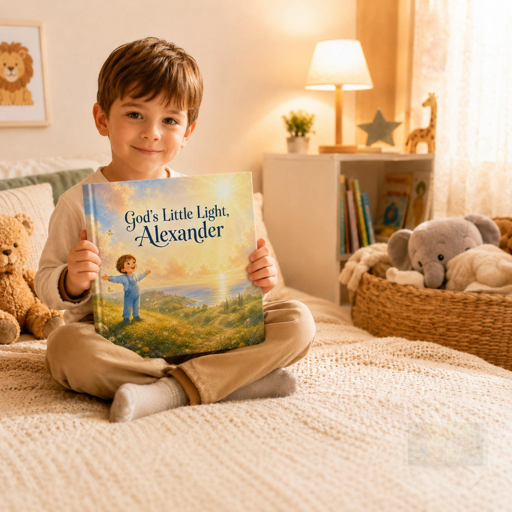 Personalized Christian Baby Book - Baptism Keepsake