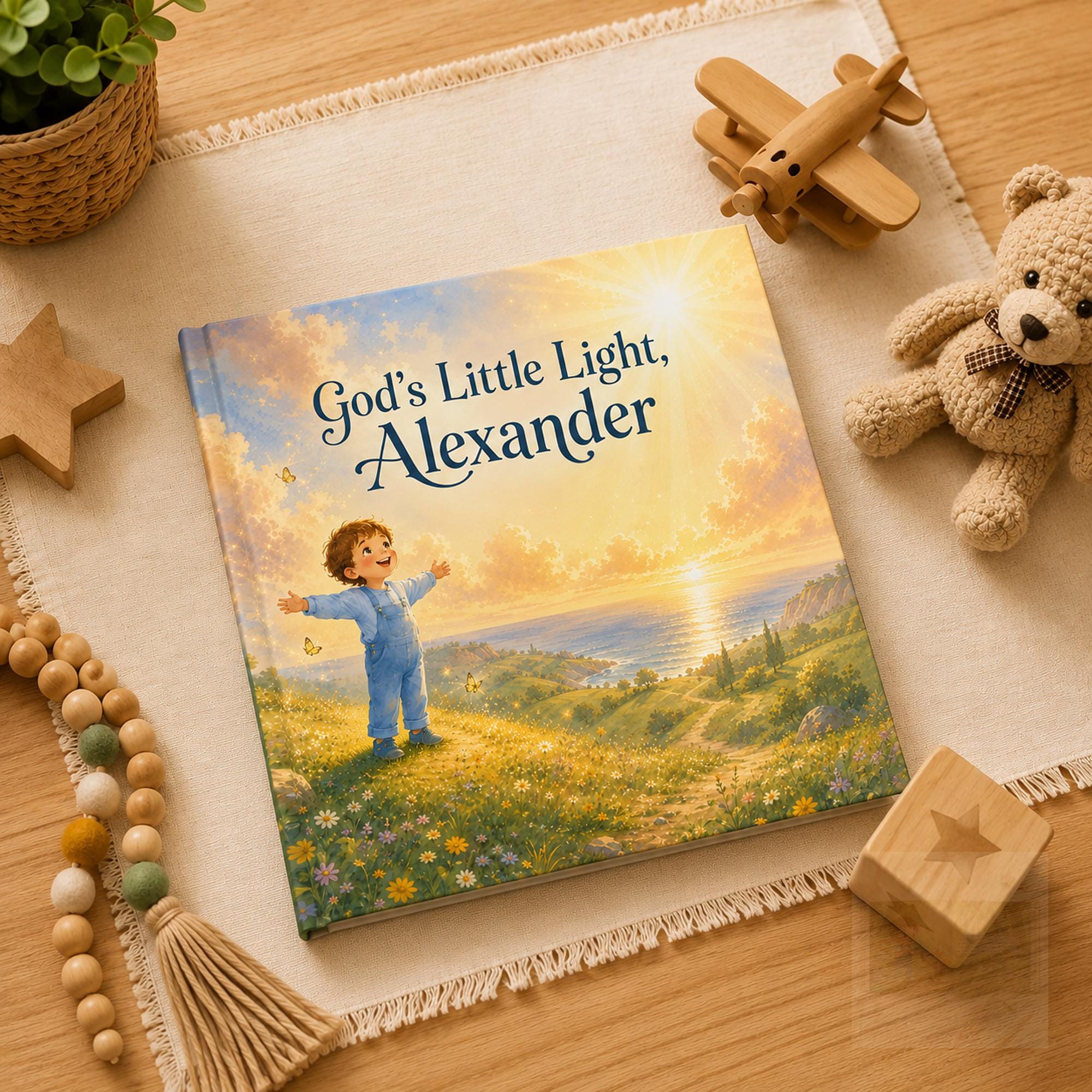 Personalized Christian Baby Book - Baptism Keepsake