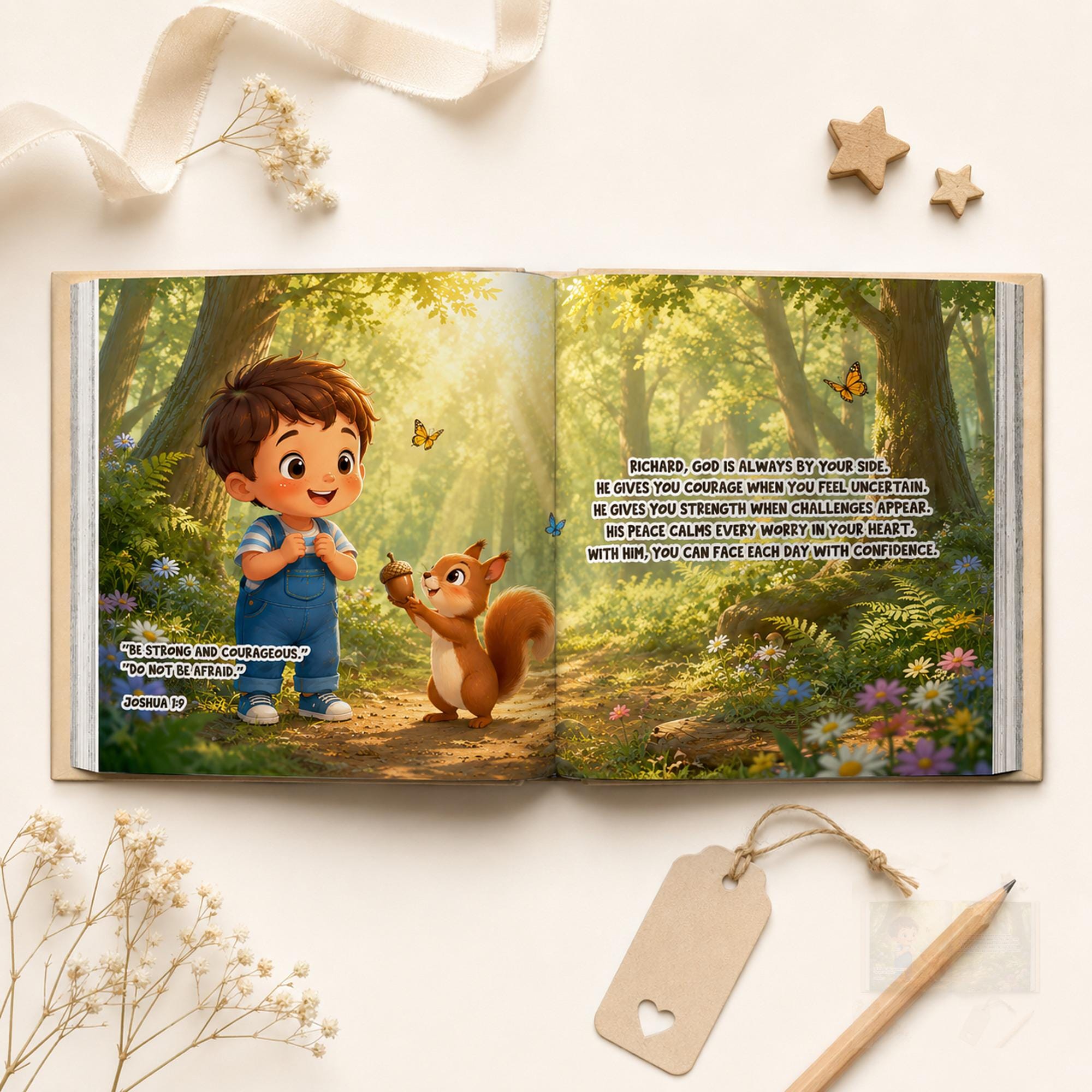 Personalized Christian Story Book for Baby