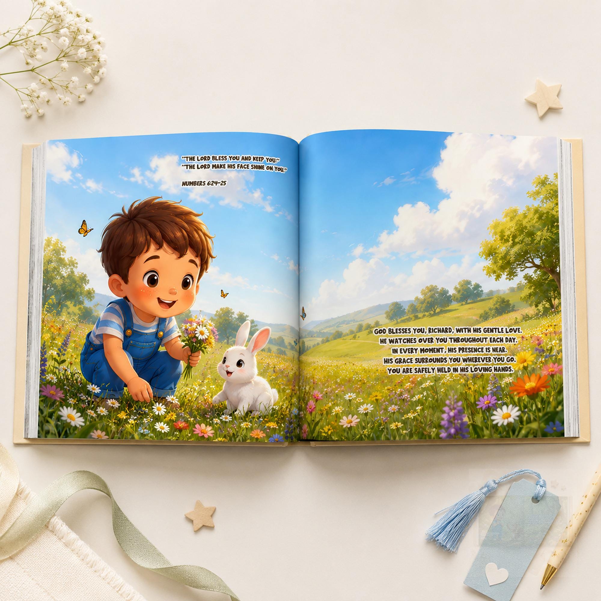 Personalized Christian Story Book for Baby