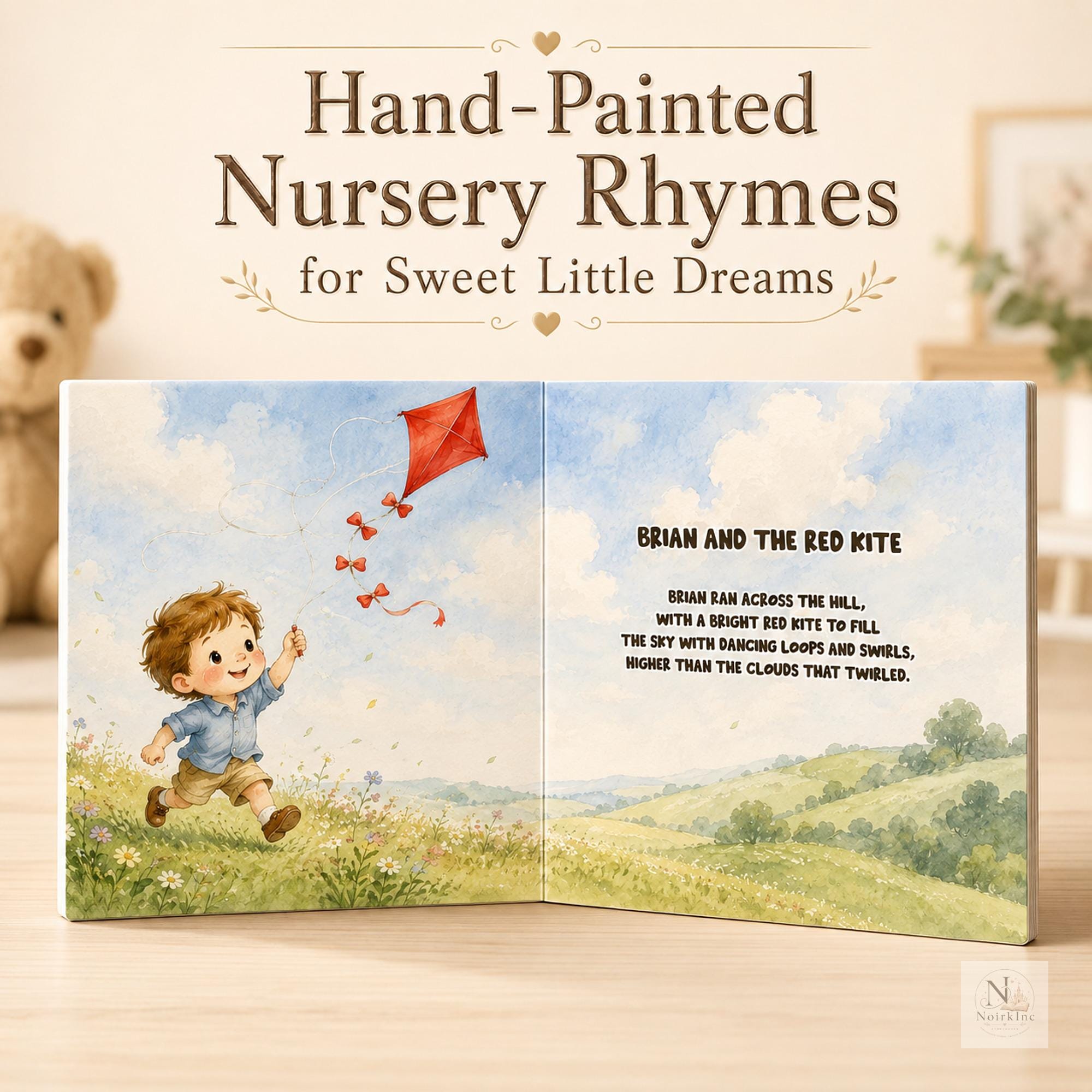 Personalized Nursery Rhyme Book for Baby