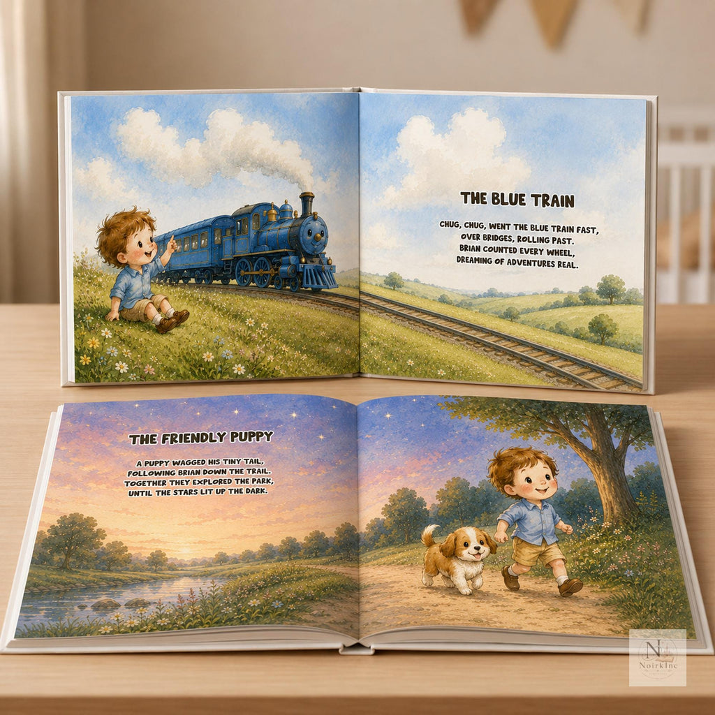Personalized Nursery Rhyme Book for Baby