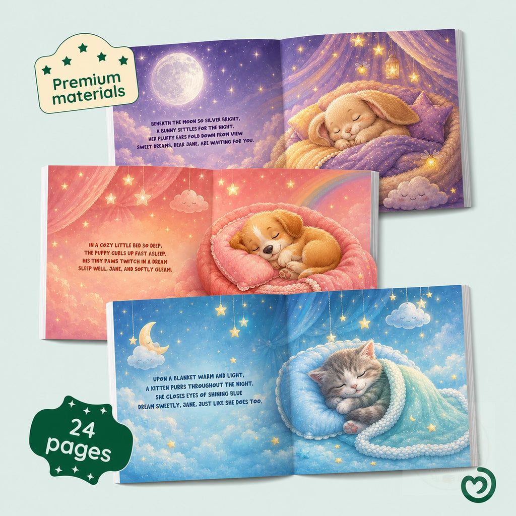 Personalized Good Night Book for Babies and Toddlers