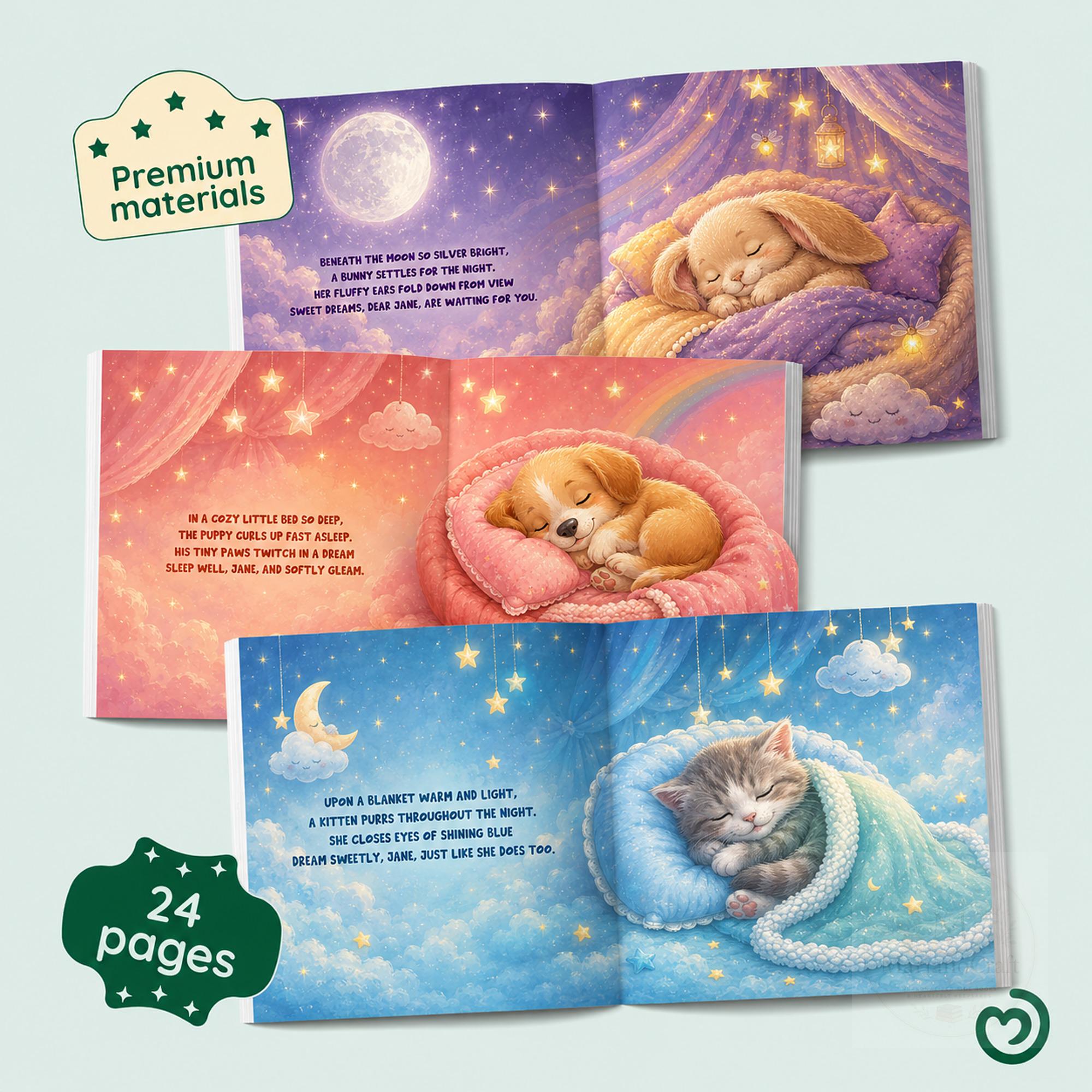 Personalized Good Night Book for Babies and Toddlers