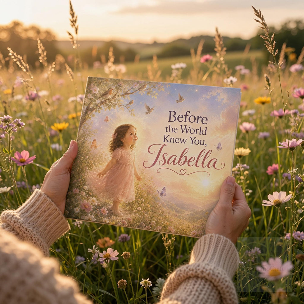 Personalized Christian Baby Book for Girls