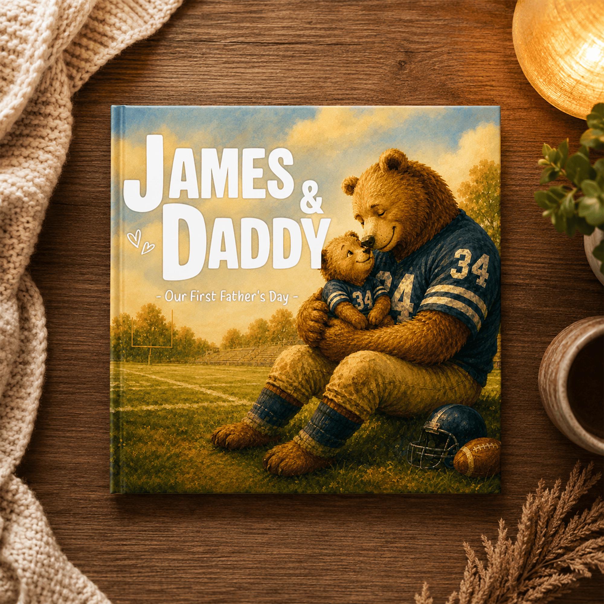 Personalized First Father's Day Book