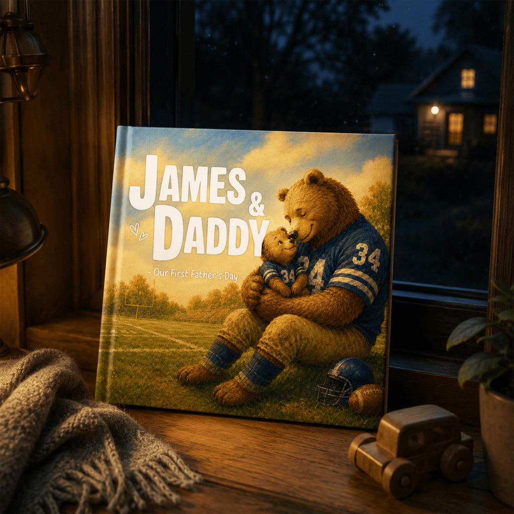 Personalized First Father's Day Book