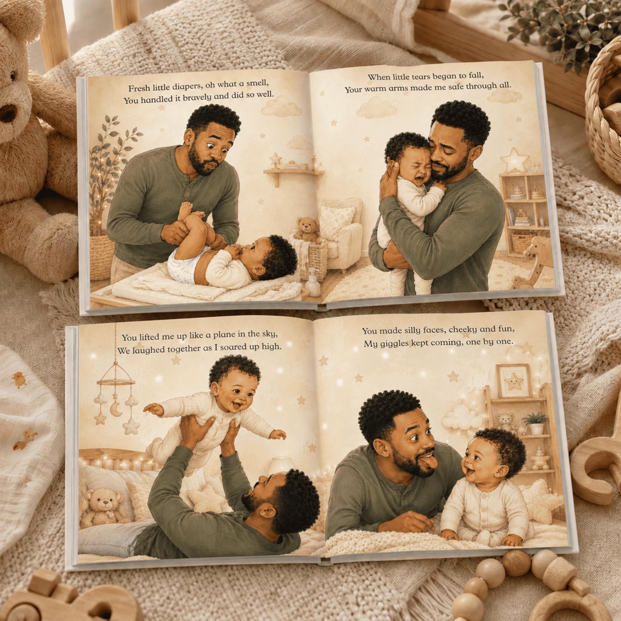 Personalized Dad and Child Storybook
