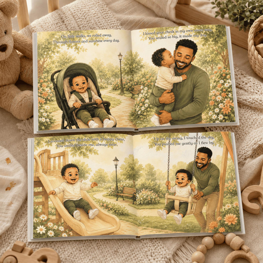 Personalized Dad and Child Storybook