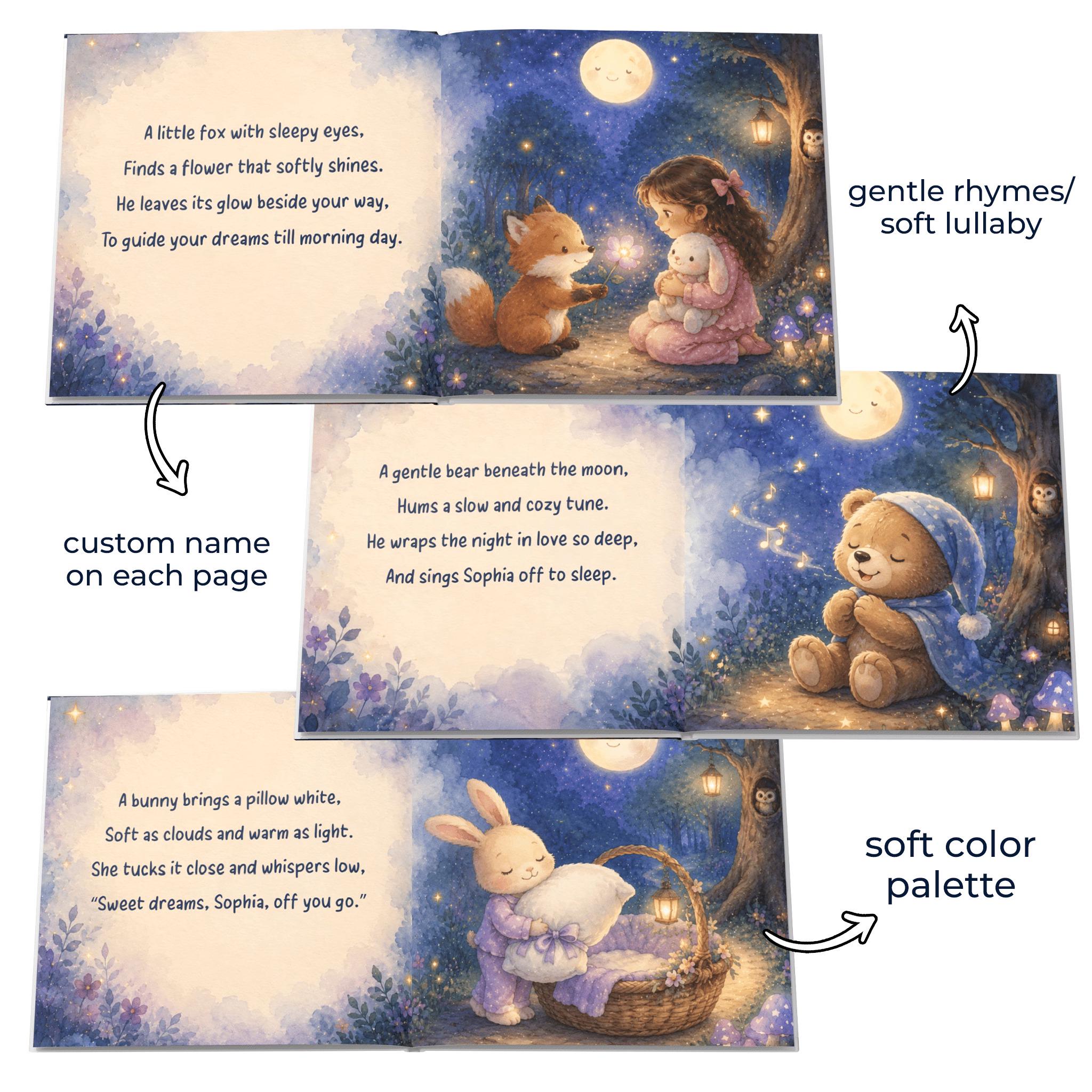 Personalized Baby Bedtime Story Book