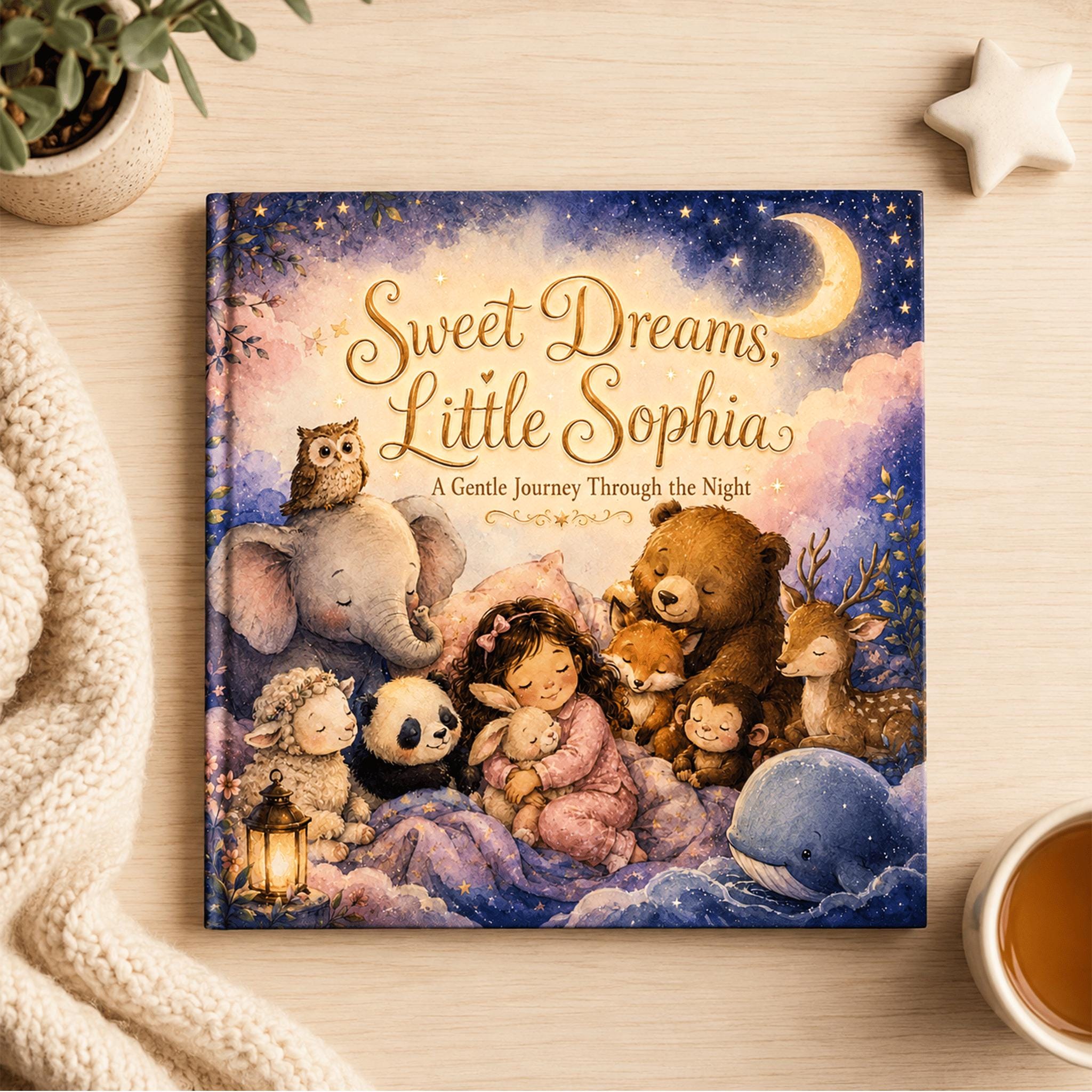 Personalized Baby Bedtime Story Book