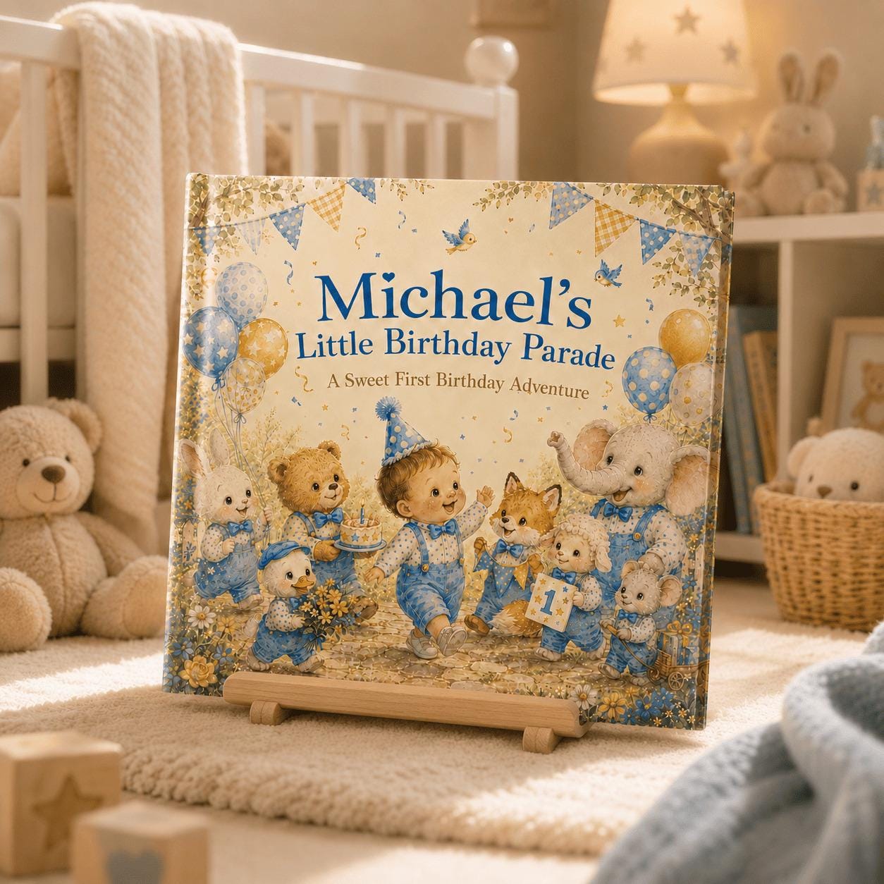 Personalized First Birthday Story Book