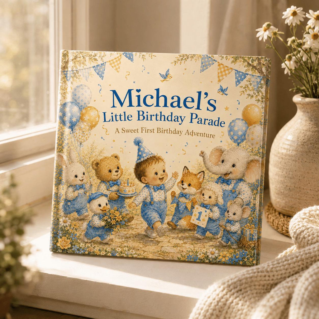 Personalized First Birthday Story Book