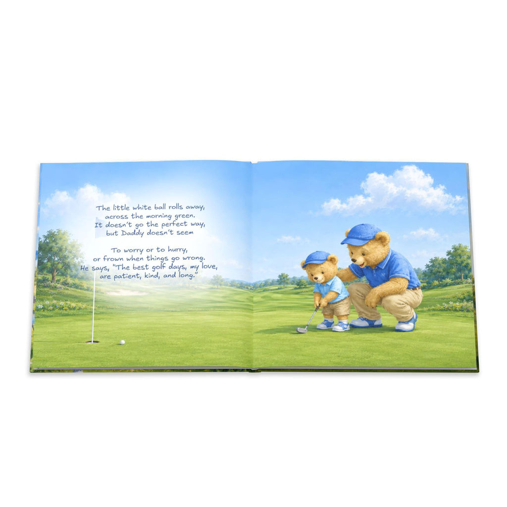 Personalized Golf Dad Book From Kids